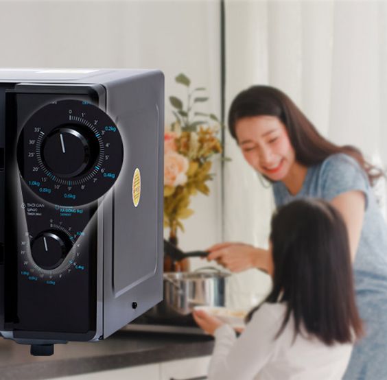 Lò vi sóng Toshiba 24 lít MW2-MM24PC(BK) - hình 4